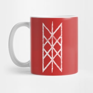 Web of Wyrd - White Rune Mug